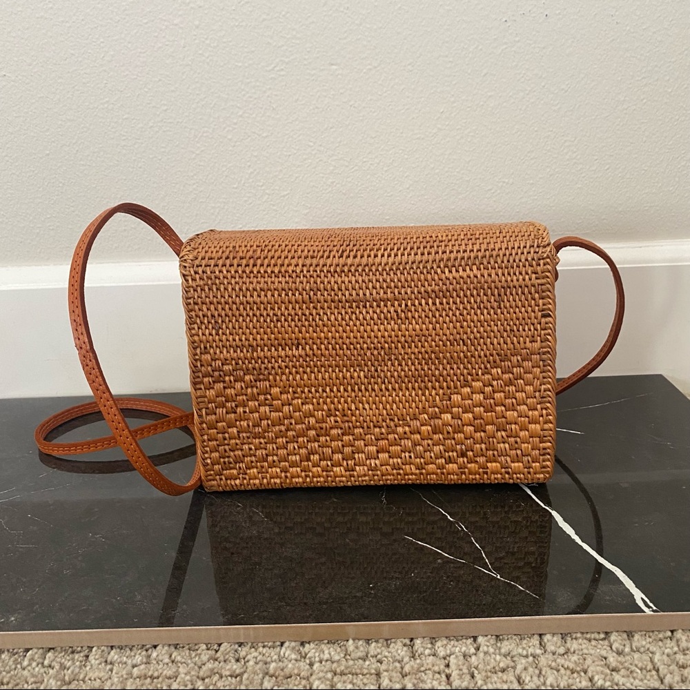 Woven Rattan Bag - Picture 2 of 8